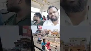 Traveling from MasterCanteen bus stand-Bhubaneswar to Dhauli by City bus #trainjourney #travelvlog.6