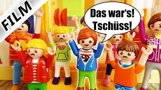 Playmobil Film Deutsch - JULIANS ALLERLETZTER TAG IN DER KITA SONNENSCHEIN! ABSCHIED! Familie Vogel
