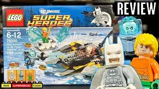 Обзор LEGO ARCTIC BATMAN против Мистера Фриза: Аквамен на льду &mdash; набор DC 76000