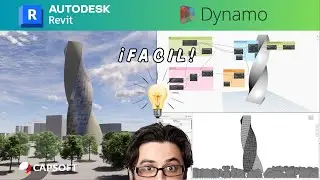 🚀 Diseño Paramétrico en Dynamo | Crea formas complejas fácil! 🧱