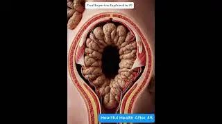 Extreme Constipation Blockage Inside the Colon | Fecal Impaction Explained in 3D