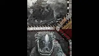 Red Death {HTTYD} vs Lizzie {Rampage} #shorts #edit #vs