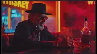 MIDNIGHT RADIO — Rain, Neon and a Glass Half Full