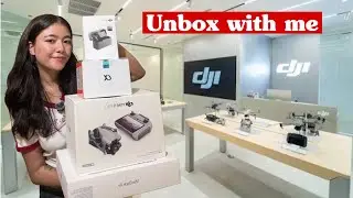 unboxing my all new gadgets | dji mic.drone.sony camera.macbook #unboxing #vlog 