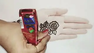 Rose pattern mehendi design I mehendi design for front side hand l youtube l mehendi design I 