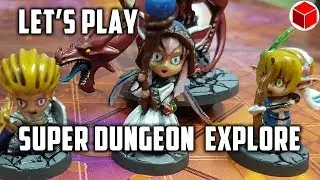 Super Dungeon Explore Gameplay #1 - First Edition