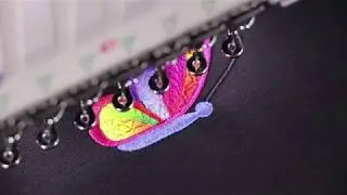 How to create an embroidery with the Coloreel technology