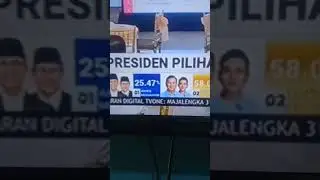 Hasil perhitungan pemilu Presiden 2024!!! #short