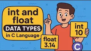 int float and char data types in C language @COMPUTEREXCELSOLUTION #clanguage #programming
