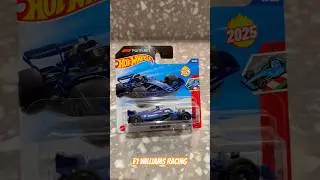 New for Hot Wheels 2025 the Formula 1 series F1 car from Williams racing
