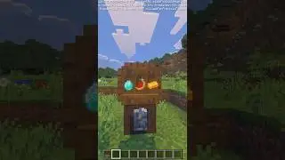 How to Make a Working Slot Machine with Shelves on Your Minecraft World! #shorts