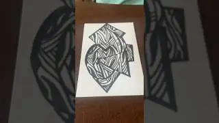 Time Lapse Drawing ✍️: Instincts Return #artwork #drawing #draw #art #sharpieart #petergabriel