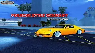 MOD PORCHE STYLE GERMANY REPLACE COMET🔥- GTA SA ANDROID ‼️ SUP SAMP #gta #modpack #modpacklow #samp 