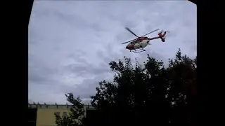 Landung & Start Rettungshubschrauber EC135 der DRF by T.t.W. Travel the world