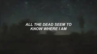 Lord Huron // Ghost on the Shore - Lyrics