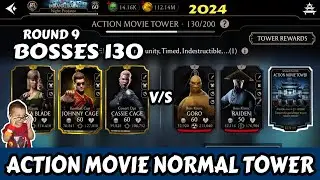 Action Movie Tower | Battle 130&nbsp;Bosses | Beat By Gold team | Mk Mobile