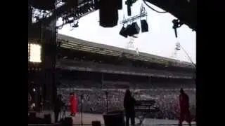 Rozalla opening for Michael Jackson at Wembely Stadium.