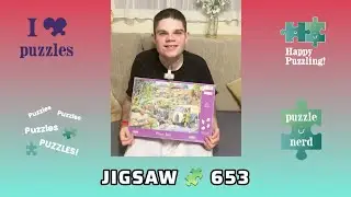 Matty’s timelapse puzzles jigsaw 653 hop plum jam 1000 pieces ￼7/9/2024 - 8/9/2024