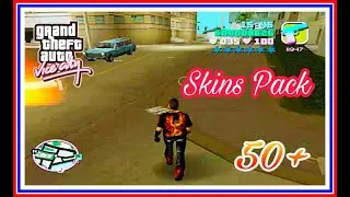 50+ Skins Pack for Vice City &bull; Cool Skins for GTA VC