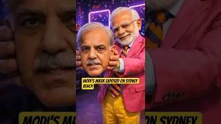 Modi&rsquo;s Mask Exposed on Sydney Beach #comedy #funny #memes #politicalcomedy #shorts #viralcomedy #ai