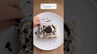 Oreo and Reese&rsquo;s waffle ! 🤤