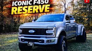КУЛЬТОВОЕ СЕРЕБРЯНОЕ КАЧЕСТВО Akins Ford F450 Platinum Reserve, заниженная подвеска на 2,5 дюйма,...