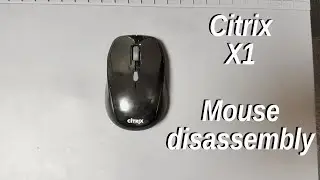 Citrix X1 Mouse Disassembly