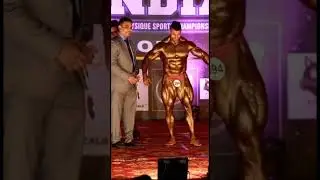 Anuj taliyan Mr.India 2022 medal 🏅 ceremony time