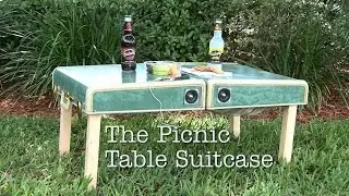 DIY Picnic Table Suitcase!