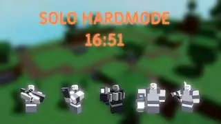 Solo Triumph on Hardmode | 16:51 | Critical Tower Defense