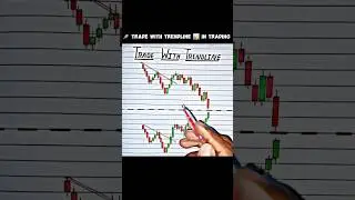 How to Trade with Trendline Like a Pro 📈 | Trendline Trading Strategy for Beginners #shorts