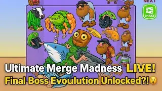 Ultimate Merge Madness LIVE! Final Boss Evolution Unlocked?! 😱🔥