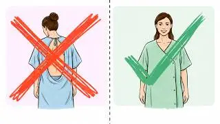 Настоящая причина, по которой больничные халаты открыты!