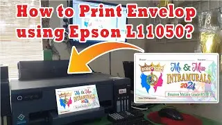 How to print envelope?  | Envelope Printing | How to print envelope using Epson L11050?
