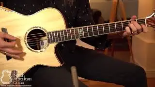 Maestro Private Collection Victoria CO CSB AX Acoustic Guitar Played By Brian Love
