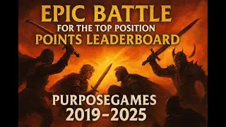 The Great PurposeGames Leaderboard Points Wars (2019 &ndash; 2025)