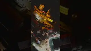 Mall Road Murree Night Life | Nathiagali |Drone View 4K @funwithkhubaib #viral #trending 🔥#ytshort