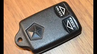 1997-2001 Jeep Cherokee Key Fob Battery Replacement - EASY DIY