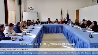 Consiglio Comunale del 23 dicembre 2025