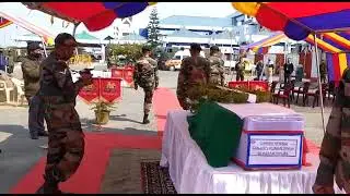 Assam Rifles Jawans,  last day  sahid jwan current news, Tribute to Assam Rifles Jawans