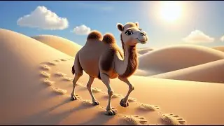 🐪🌵 Camel Adventure in Desert | Fun Nursery Rhyme & Kids Song 🎶✨