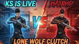 KS Is Live vs RoadRage 🔥 Lone Wolf Clutch | Insane 1v4 Gameplay