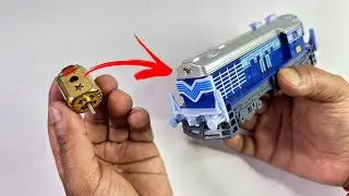 Modified & Add Super Motor on Centy Indian Passenger Train Locomotive