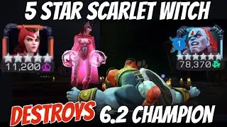 5 STAR SCARLET WITCH, SOLOS 6.2 CHAMPION BOSS