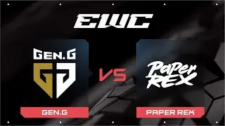 Gen.G Esports vs Paper Rex | Карта 2 | Esports World Cup 2025