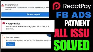 RedotPay Facebook Ads Payment Problem Solved | সহজ সমাধান | CRYPTO LEADER