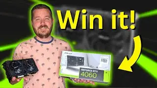 2x PNY GeForce RTX 4060 VERTO GPU GIVEAWAY!