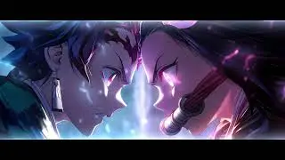 Nezuko vs Tanjiro demon slayer 4K WALLPAPER