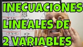 INECUACIONES Y SISTEMAS DE INECUACIONES LINEALES CON 2 VARIABLES  ( inecuación del semiplano )
