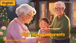 Visit My Grandparents | Improve your English through story | Diversity English Daily